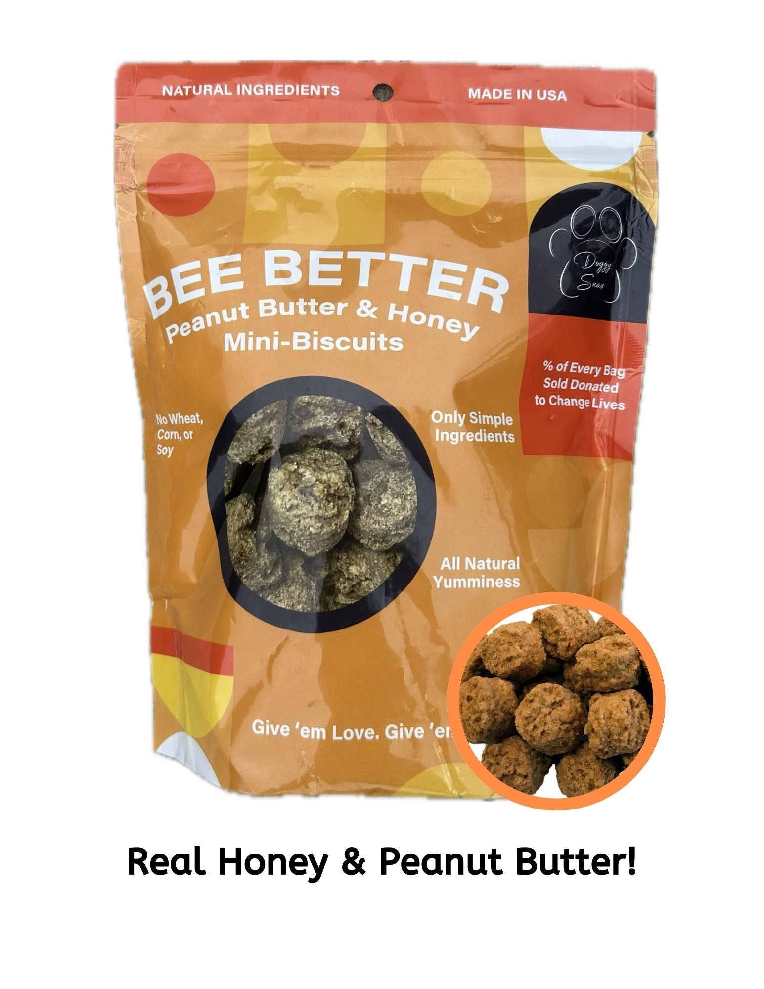 Peanut butter honey dog treats hotsell